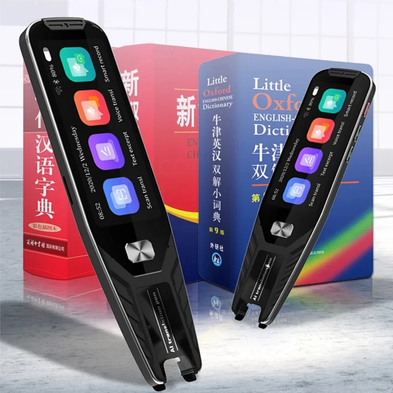 Protable Smart Voice Translator Pen E-Dictionary Instant Real-time Translate Voice Recorder Text Intelligent Translation Device