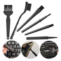 6in1 Small Portable Keyboard Cleaning Brush Nylon Anti Static Brushes Multi-use Computer Laptop Mobile PCB Keyboard Cleaner Kit 2