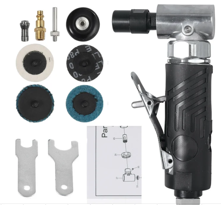 11 Pcs Sander Kit 90 ° Angle Grinder Polisher Sander Grinding Cutting