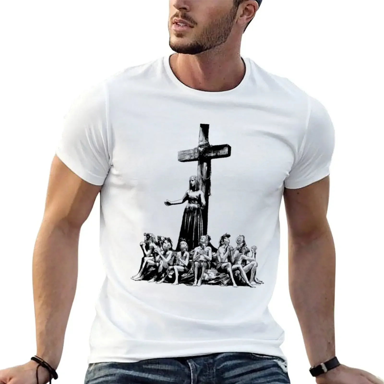 

Zombis T-shirt graphics boys whites anime clothes mens clothes