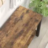Shoe Bench Modern Wood Storage Bench for Entryway Hallway Industrial Indoor Shoe Rack Bench Seat for Living Room Bedroom 5