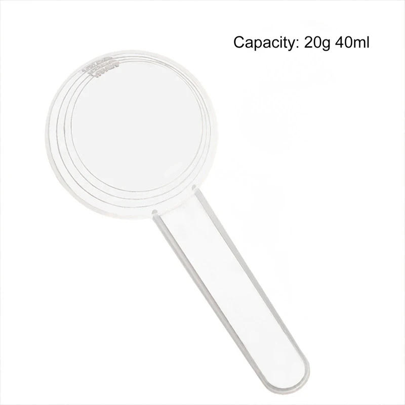 Kitchen Measuring Spoons Measuring Spoon Set Electronic Measuring Spoon 40ml 20g flat bottom graduated transparent plastic measuring spoon individually packaged