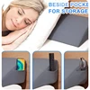 Queen Size Bed Wedge Mattress Wedge Pillow Gap Filler Headboard Pillow To Fill The Gap Between Your Headboard and Mattress 3