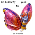 3D butterfly-pink