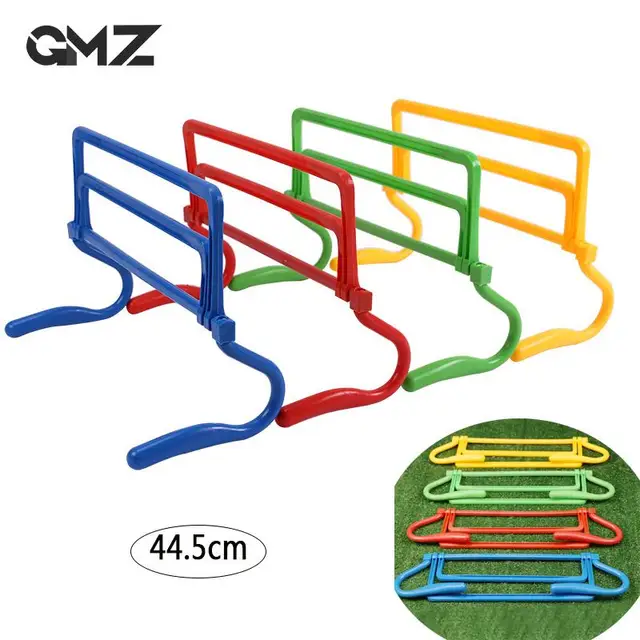 Adjustable Foldable Hurdle Football Training Equipment Soccer Ball Agility Training Accessory Removable Football Barrier Frame 1