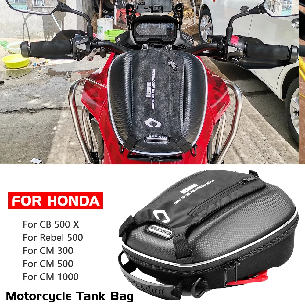 

Tanklock BF44 Fuel Tank Bag Flange For HONDA CM1100 CB500X Rebel500 CM500 CM300 Rebel CB CM 300 500 X 500X Motorcycle Luggage