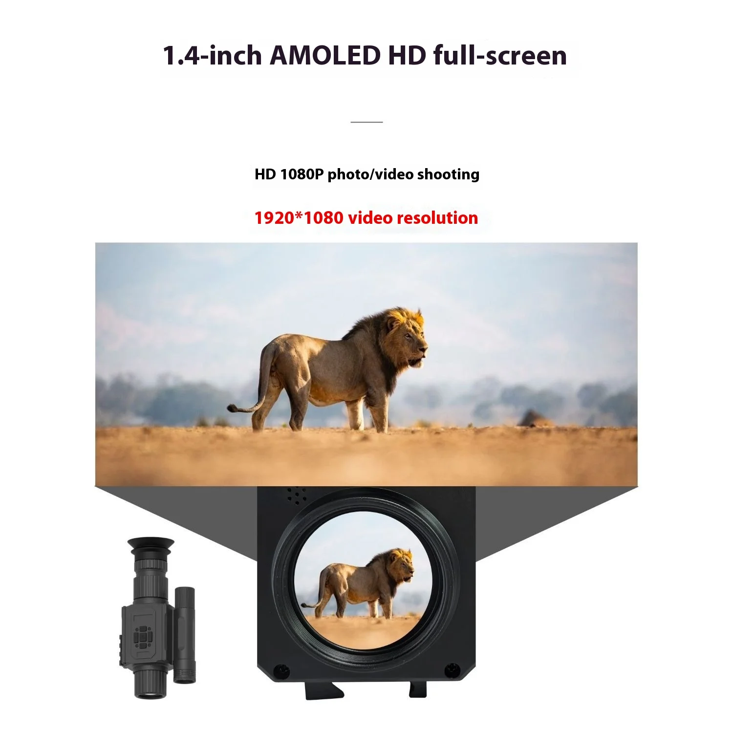 Digital Hunting Rifle Sight 4