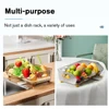 Kitchen Dish Bowl Draining Storage Rack, Tray Rack, Plastic Tableware, Bowl Dish Storage Box, Kitchen Utensils 4