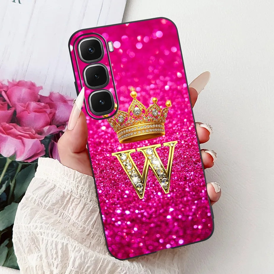 Luxury Letters Soft TPU Phone Case - Enhanced Protection and Style