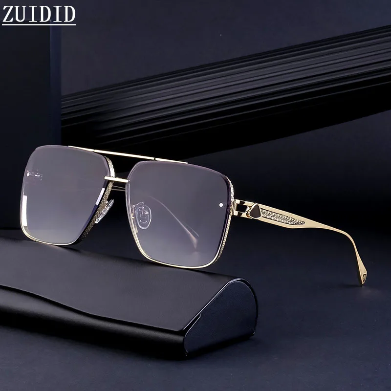 

Vintage Sunglasses For Men 2023 Luxury Retro Metal Square New Fashion Glasses Lunette De Soleil Homme Gafas De Sol Hombre Lentes