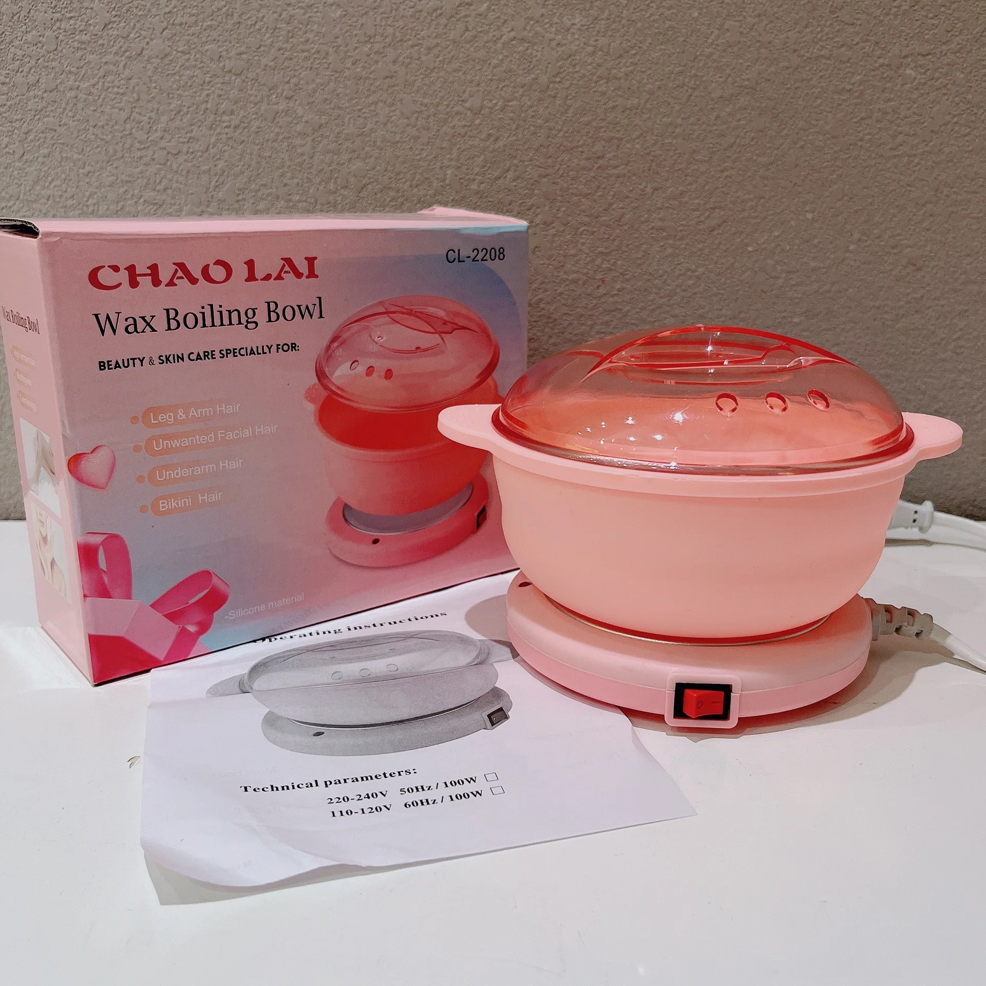 Portable Foldable Wax Therapy Machine 110V 220V Rapid Heating Wax Melting Machine Whole Body Hair Removal Melting