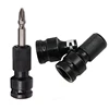 1/2 Inch Square To 1/4 Inch Hex Ratchet Socket Impact Wrench Socket Set Adapter Spanner Drive Converter Quick Release Tools 1