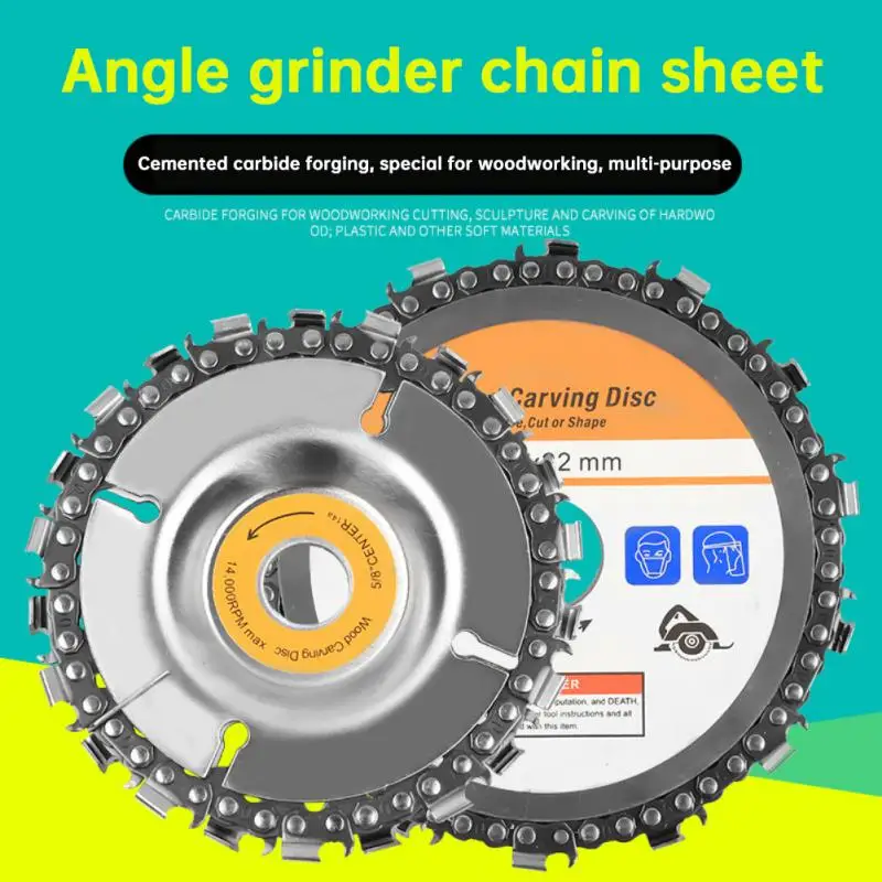 125MMSawBladeChainDiscSlottedCircular100AngleGrinderChainSaw