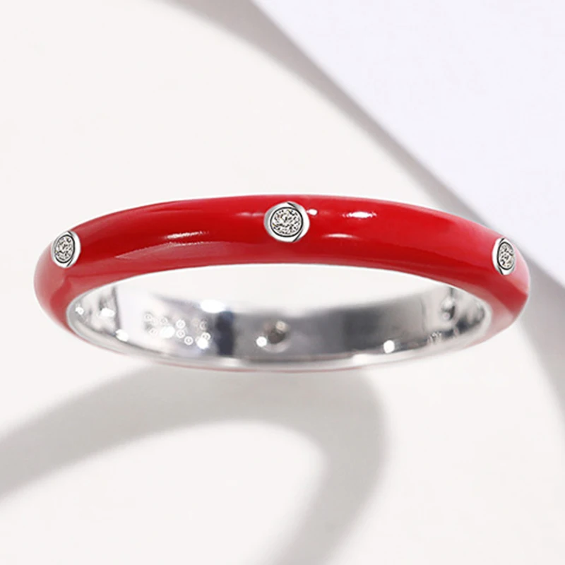 Anello alla moda anello geometrico in ottone fede nuziale donna_voghion.com