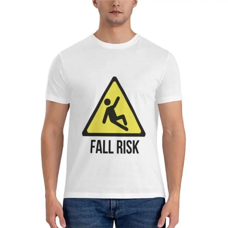 

cotton men tshirt Fall Risk Fitted T-Shirt black t-shirts for men fruit of the loom mens t shirts tee-shirt for boys