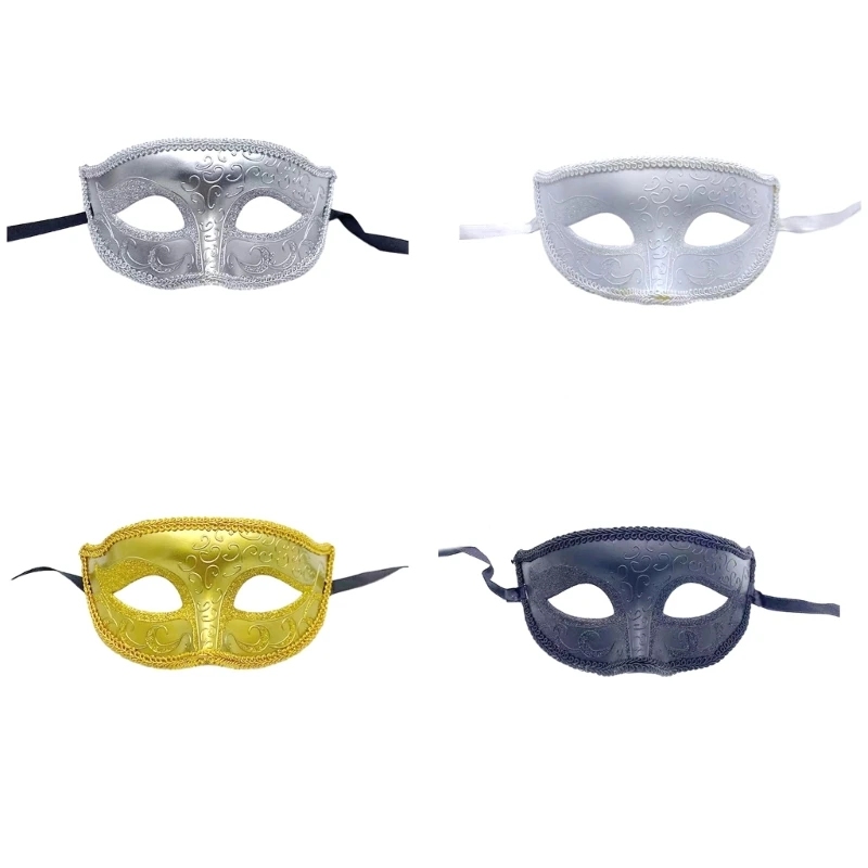 

Mardi Gras Mask Costume Accessories Party Supplies Cosplay Props Carnival Masquerade Mask for Women Men and Teen Gifts R7RF