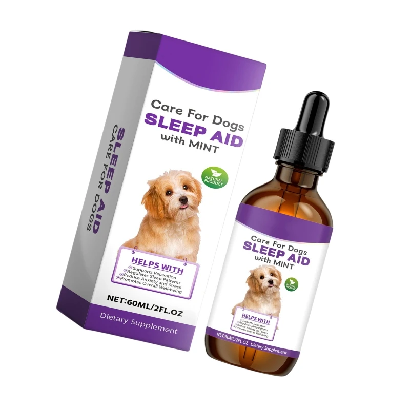Dog Sleeps Supplement Travel Sleeps Aids for Dogs Natural Solution for Dogs Natural Aids Body Moisturizer