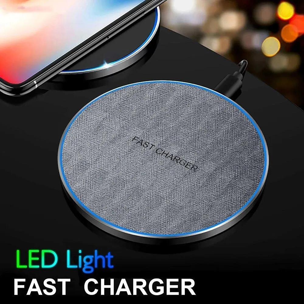 Wireless Charger 20W Qi Fast Charging Pad For iPhone 14 13 12 11 Pro XS X XR 8 Samsung S22 S21 Xiaomi