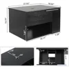 Bathroom Vanity, Modern Wall Mounted Bathroom Vanity with -Door and -Drawer, Modern Floating Bathroom Cabinet 2