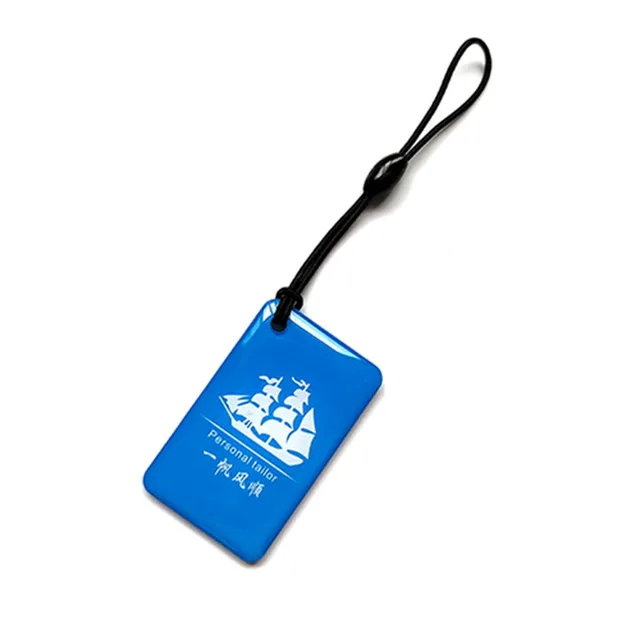 1Pcs IC 13.56MHz UID Writable Keyfobs Changeable S50 1K RFID NFC Waterproof Rewritable Keychain Key Tag Card 3
