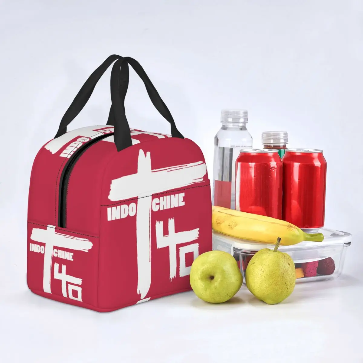 Indochine Insulated Lunch Tote Bag for Women Pop Rock And New Wave Resuable Thermal Cooler Food Lunch Box Kids School Children