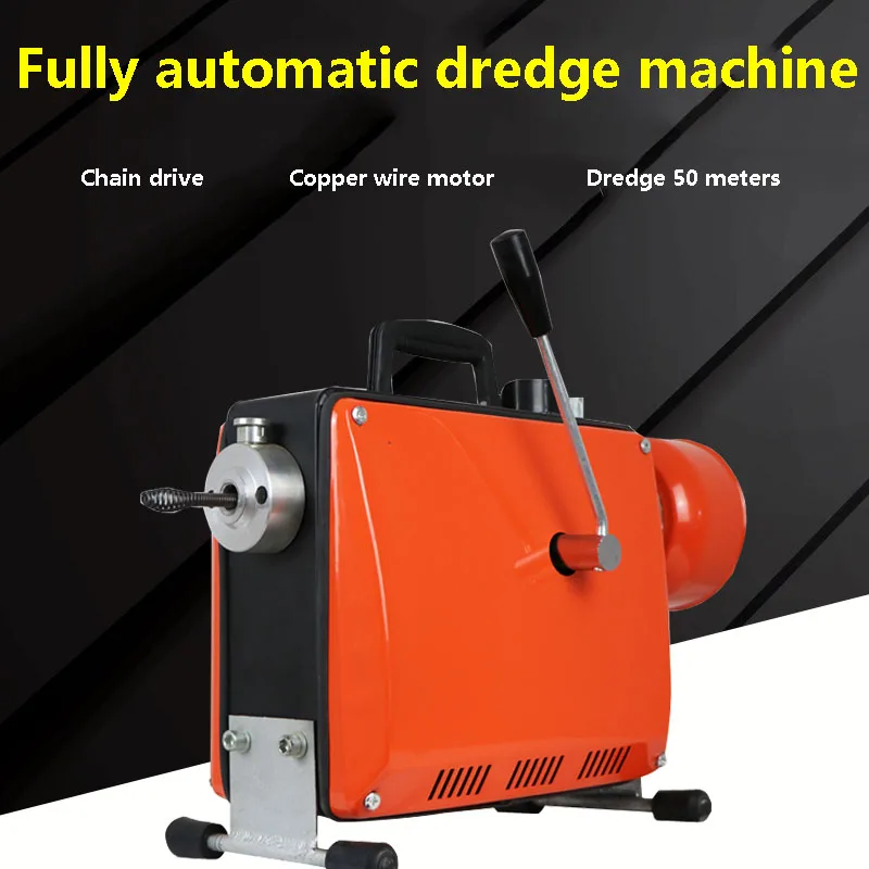 

2200W 3000W 150A Automatic Electric Pipe Dredging Machine Sewer Dredger Toilet Floor Drain Dredging Cleaning Machine