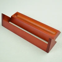 Handmade Wooden Triangular Pencil Case - Foldable Pen Holder Multifunctional Stationery Box Desk Organizer 3