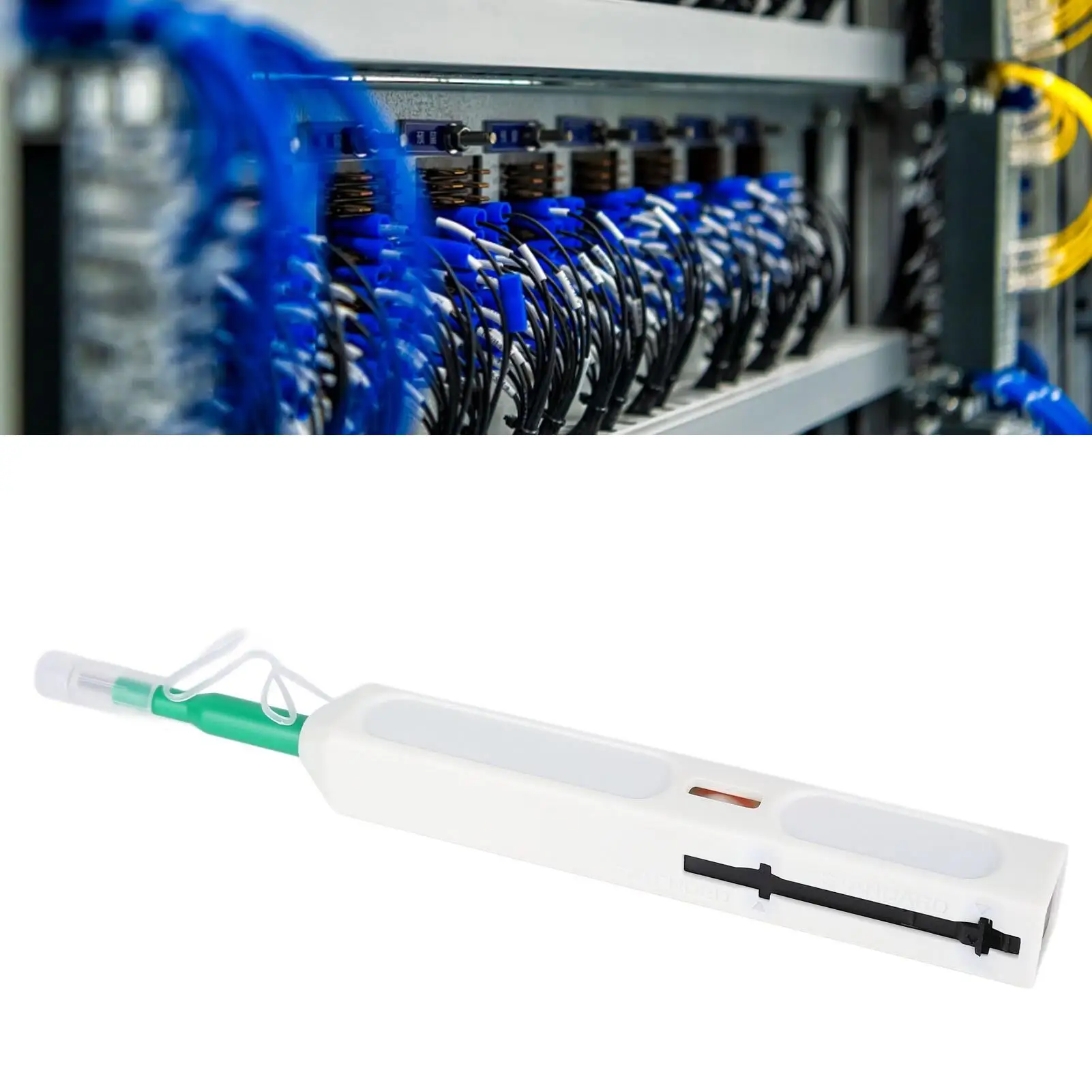 Portable Fiber Optic Cleaning Pen-Fast Dust Removal, 2.5mm Cleaner to Reduce Signal Loss Effectively