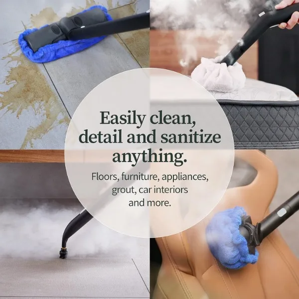 Dupray Neat Steam Cleaner Powerful Multipurpose Portable Steamer for Floors, Cars, Tiles Grout Cleaning 5