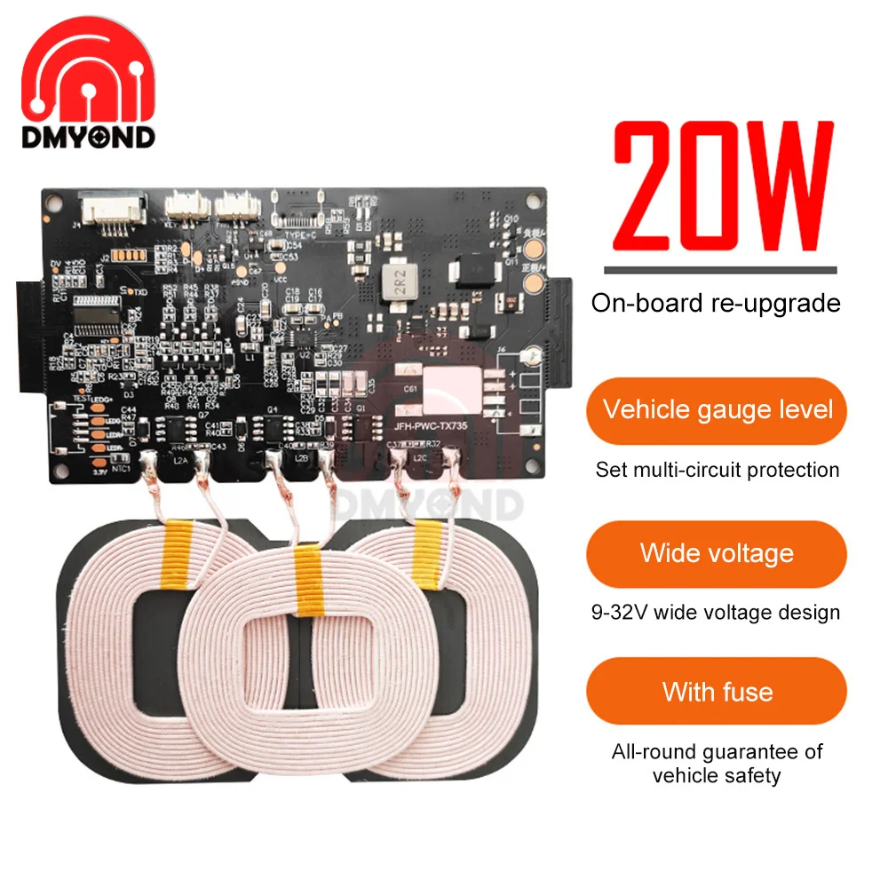 Circuit Board Wireless Charging Diy Kit Universal Qi Wireless