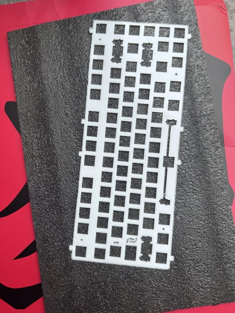 WEIKAV STARS 75 キーボードプレートカスタム PP/PC/FR4/カーボン