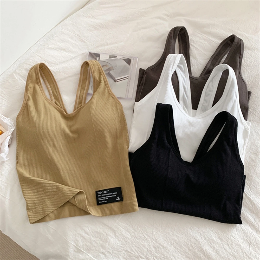 

Women's Breathable No Underwire Cup Wear Bottoming Camisole