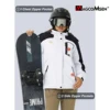 MAGCOMSEN Womens Ski Jacket Winter Warm Fleece Parka Windproof Rain Snowproof Thermal Heavy Coat Hiking Ladies Snowboard Anorak 5