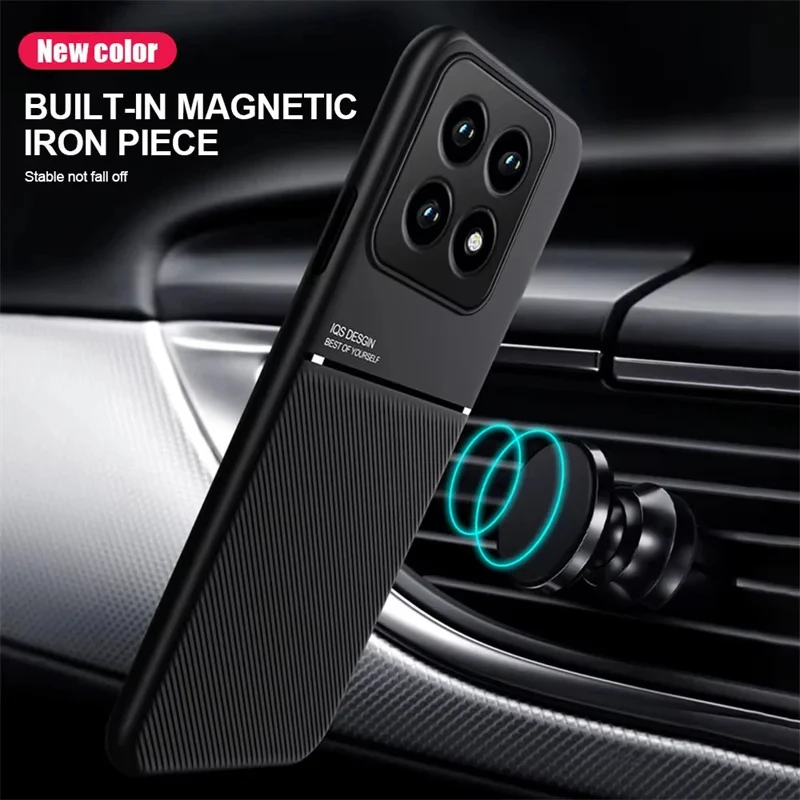 Leather Magnetic Phone Case - Elegant and Durable Cover