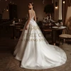 Eightree Elegant A-Line Wedding Dresses Sweetheart Glitter Backless Bridal Dress Boho Beach Wedding Prom Ball Gowns Customized 2