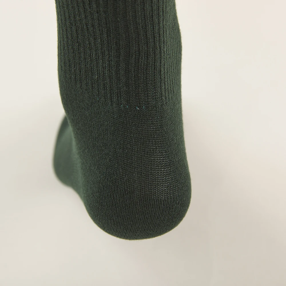 Metersbonwe Mid-Calf Socks for Men Solid Color Print Perennial Antibacterial breathable Socks 3 pairs