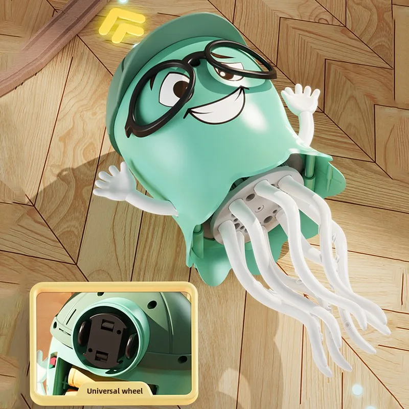 Dancing Octopus Kid Electronic Pet Toys Cartoon Interactive Development Moving Education Toddler Toy Creative Christmas_voghion.com