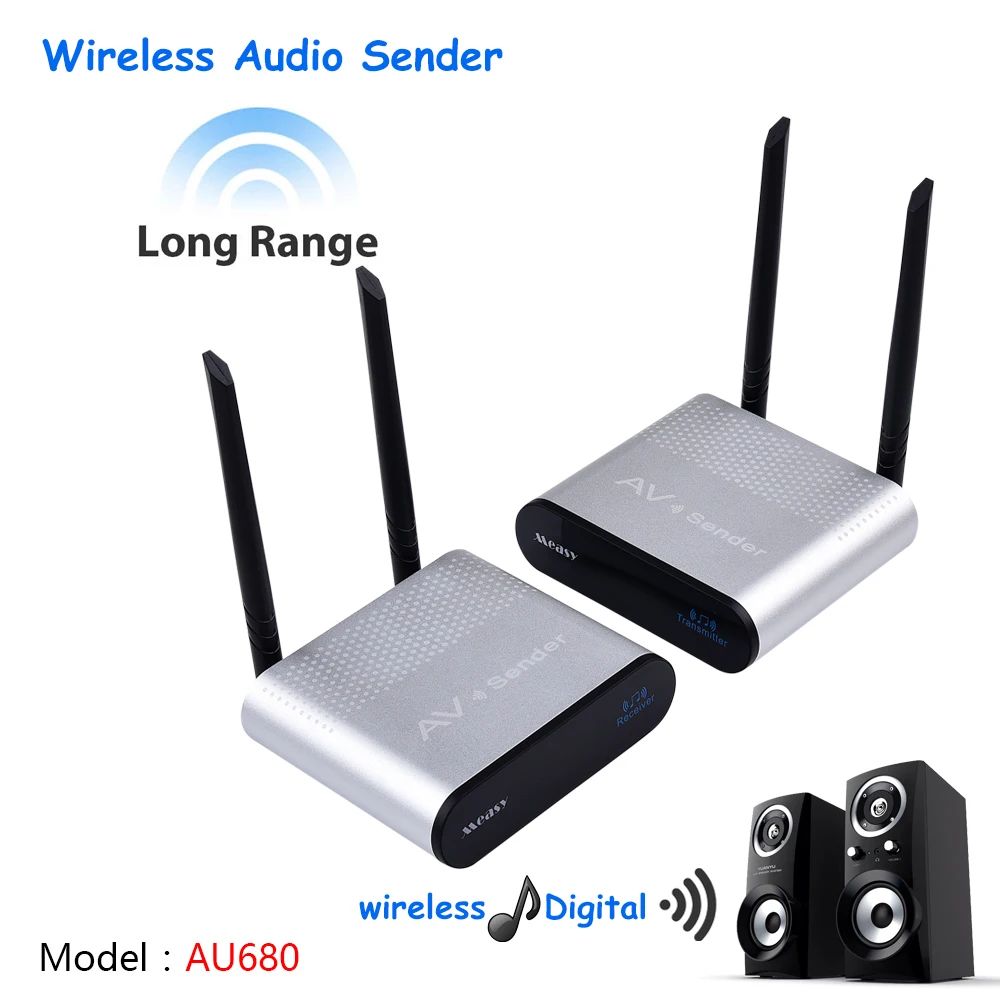 

wireless audio transmitter and receiver Wireless Audio Adapter Music Sound Wireless Wifi Transmitter Receiver With 3.5mm Audio