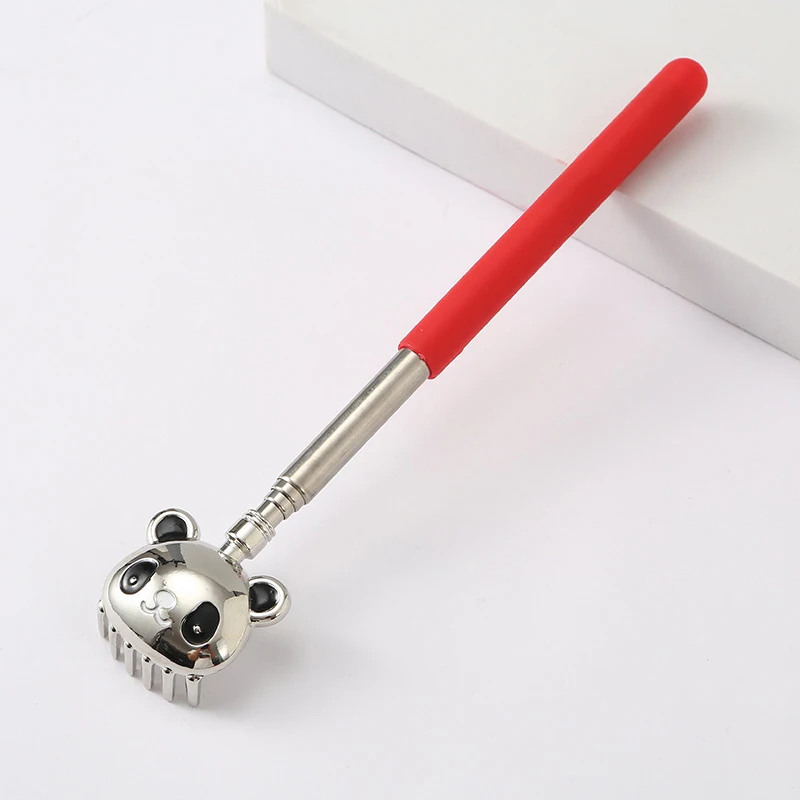 1*Stainless Steel Claw Back Scraper Telescopic Retractable Back Scratcher Extendible Body Massage Hackle Itch Stick Health Care