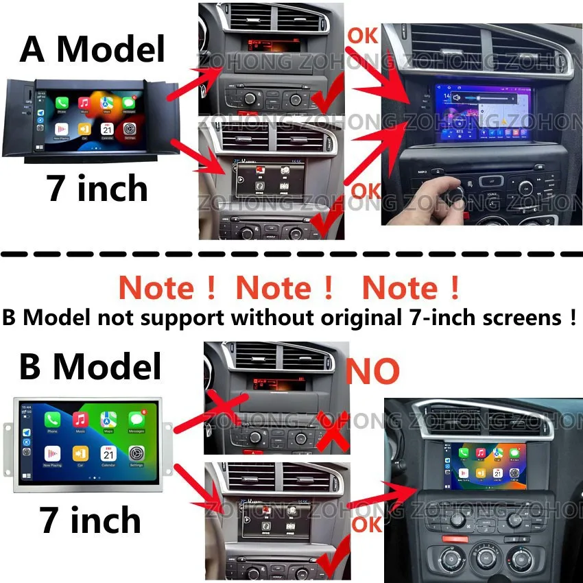 Hodozzy Wireless Carplay Autoradio für Golf 6 2010-2013,Autoradio