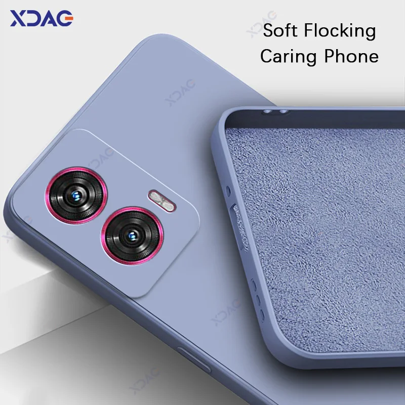 Luxury Dual Liner Protective Case - Full Shockproof Square Liquid Silicone Cover