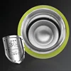 500ML Bicycle Water Bottle Walled Simple Thermo Mug Insulated With Straw Vacuum Stainless Steel Cycling Water Bottle Double 2