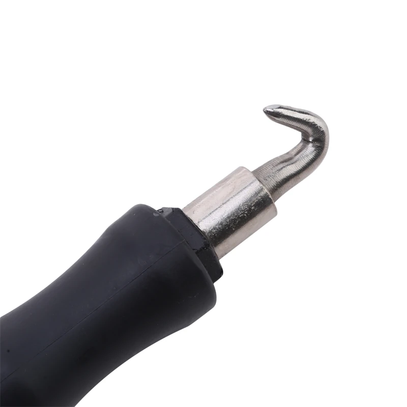 Description Picture 6 of item1/2pcs New semi-automatic Steel Bar Hook Black Green Straight Pull Steel Bar Binding Hook Wire Binding Artifact Binding Hooks