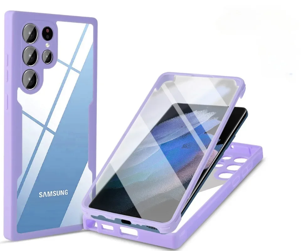 360 Clear Phone Case with Full Screen Protection