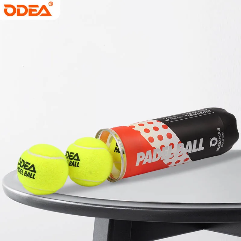 ODEA Cage Plate 3pcs Tennis PADEL BALL Thick Inner Tank High Elasticity Durable Training Ball