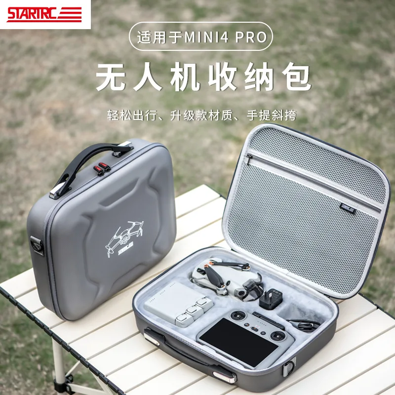 

For DJI mini 4 pro comes standard with the N2/RC2 crossbody bag with remote control