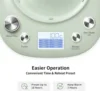 Health Pot K2763 Lite, Glass Electric Kettle for Tea & Coffee, Hot Water Boiler and Wamer with Stew Pot, Temperature Con 4