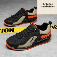 Men's Canvas Shoes 2025 New Style Trendy All-Match Soft Bottom Sports Leisure Breathable Fashion Shoes Casual Running Shoes