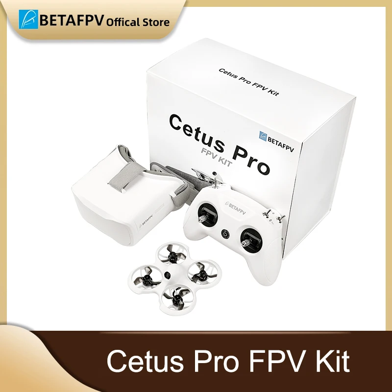 BETAFPV Cetus Pro FPV Kit /BNF VR02 Goggles Literadio2 SE Transmitter BT2.0 450mah 1S Battery Brushless Racing Drone Quadcopter 1