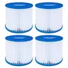 Hot Spa Filters Cryspool Replacement Spa Filters for VI, Lazy-Z-Spa, Coleman SaluSpa 90352E Filter, 4 Pack 1